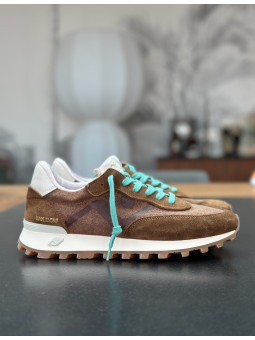 Sneaker daim et toile...