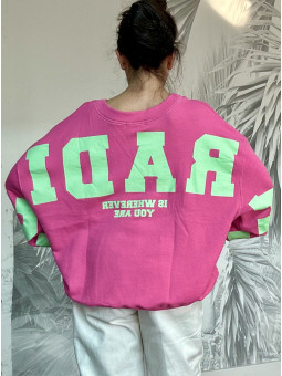 Sweat oversize Paradis