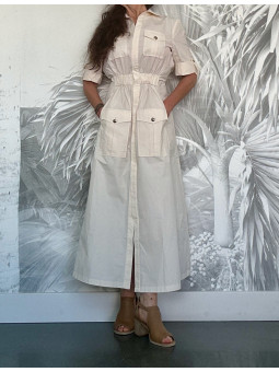 Robe longue saharienne...