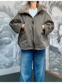 parka tyra col fourrure...