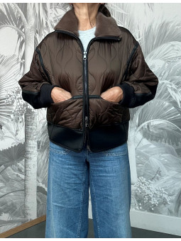 blouson matelassé mara...