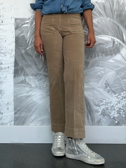 Pantalon Bella velours...