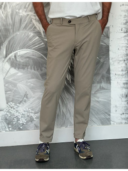 Pantalon chino épais en...