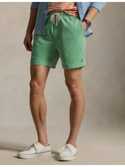short velours à côtes polo...