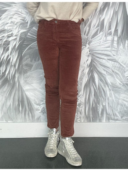 Pantalon Maisie velours à...