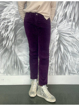 Pantalon Maisie velours à...