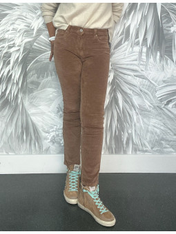 Pantalon Maisie velours à...