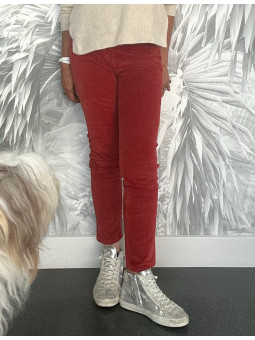 Pantalon Maisie velours à...
