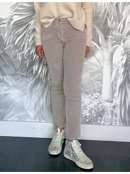 Pantalon Maisie velours à...