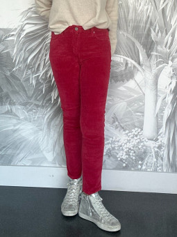 Pantalon Maisie velours à...
