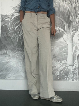 Pantalon droit et large Masons