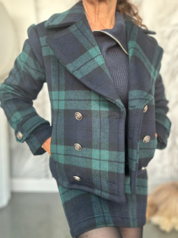 Paletot tartan Liu Jo