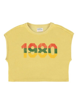 sleeveless t-shirt/top w/...