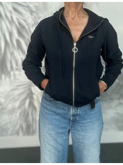 Sweat capuche zippé...