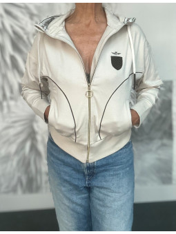 Sweat capuche zippé...