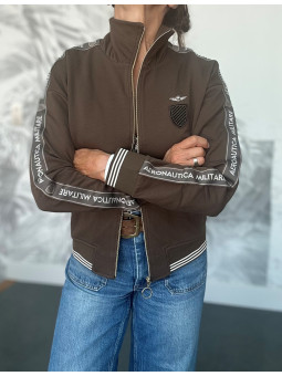 Gilet sweat zippé...