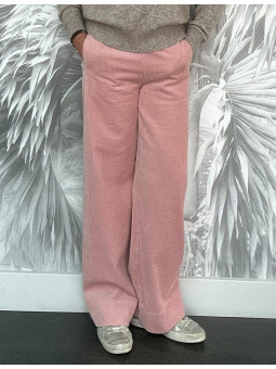 Pantalon velours elastiqué...