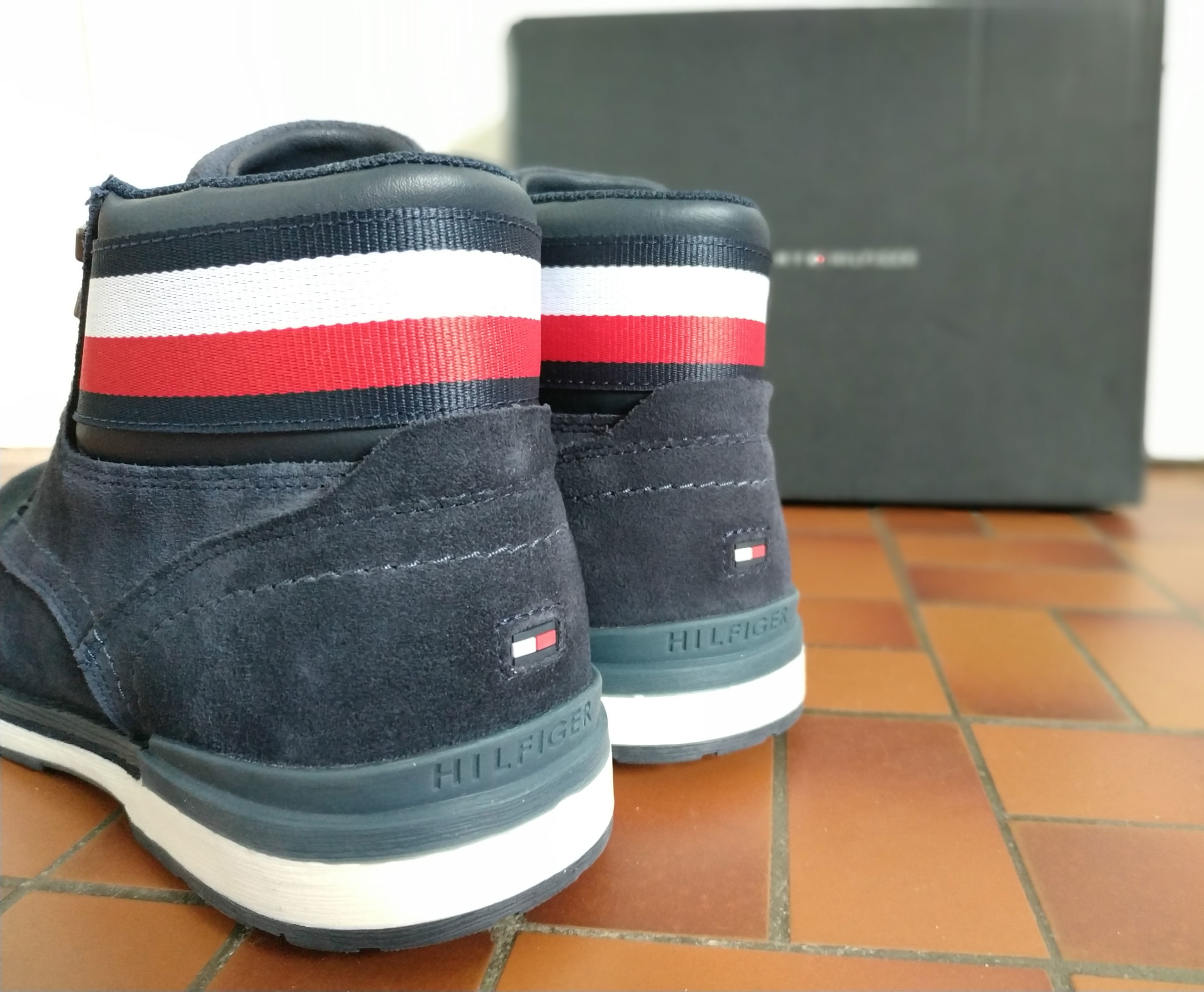 Boots bleu nuit homme Tommy Hilfiger