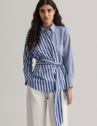 Vêtements asymétriques : chemise asymétrique femme Gant