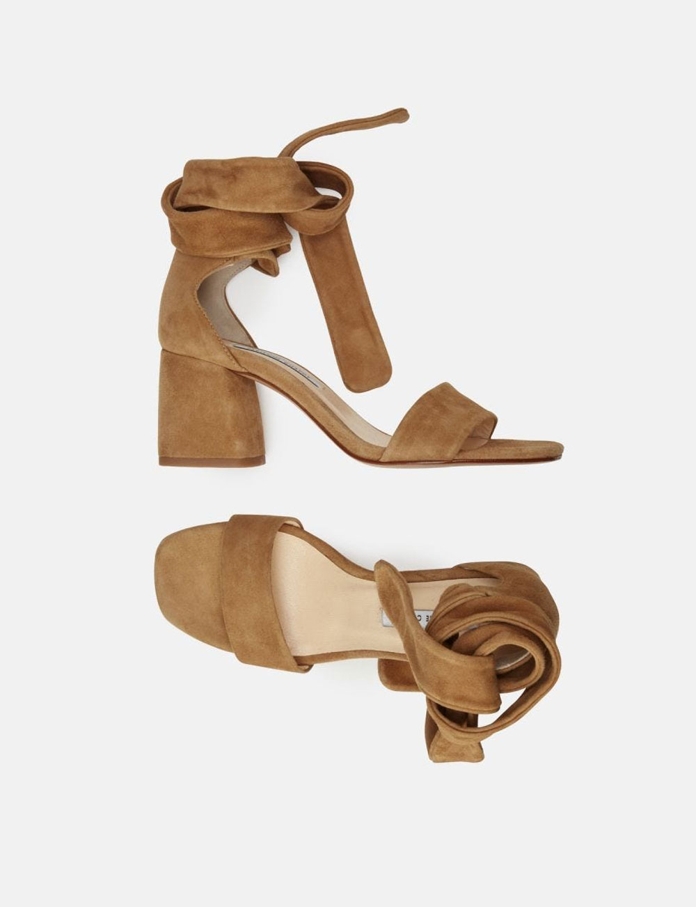 Chaussures printemps 2021 sandales à talon Selene en daim pour femme Fabienne Chapot