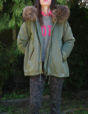 Manteau Rennes kaki Blonde n°8