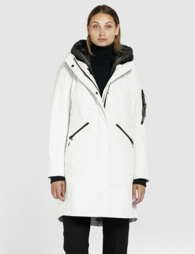 Parka 3 en 1 blanche femme Creenstone