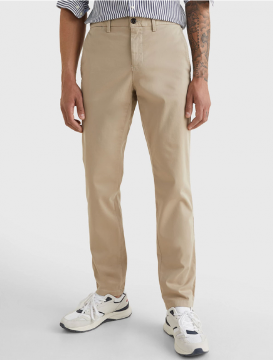 Chino Tommy Hilfiger beige homme 2023 orson bay